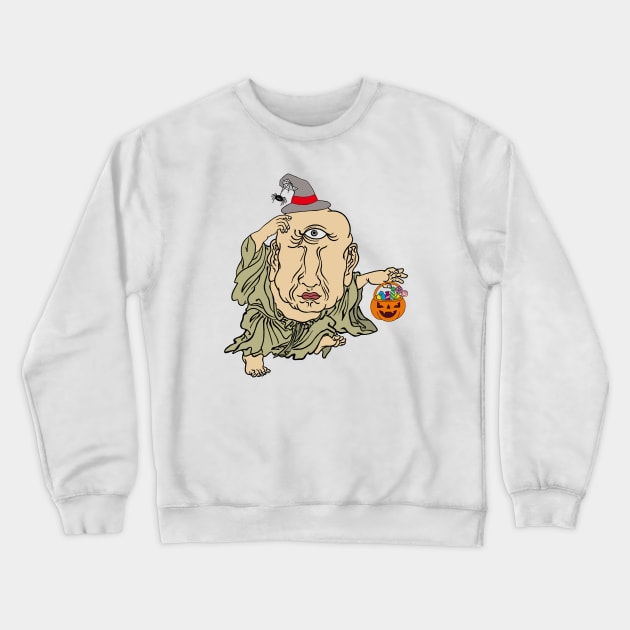 Halloween x Japanese Monster Crewneck Sweatshirt by IdinDesignShop